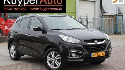 Occasion Hyundai ix35 Style 163 PK (119 kW) 2010 Zwart, metallic lak SUV