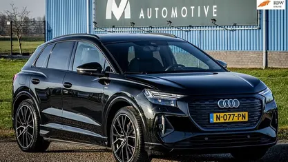 Occasion Audi Q4 e-tron Competition 220 kW (300 PK) 2021 Zwart SUV