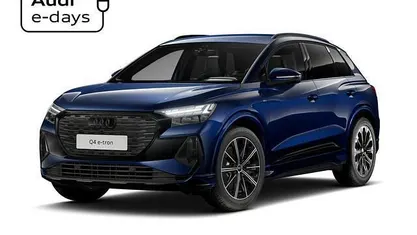 Blauw Nieuw 2025 Audi Q4 e-tron Competition SUV | € 56.804 (Eerlijke prijs)