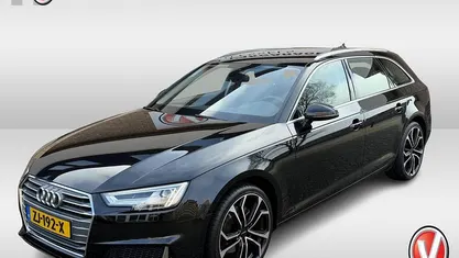 Occasion Audi A4 Sport 150 PK (110 kW) 2019 Zwart (metallic) Stationwagen