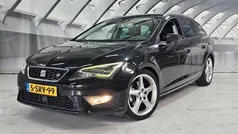 Zwart Gebruikt 2014 Seat Leon ST FR Stationwagen | € 7.999 (Eerlijke prijs)