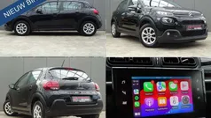 Zwart Gebruikt 2018 Citroën C3 PureTech Hatchback | € 8.995 (Eerlijke prijs)