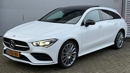 Wit Occasion 2022 Mercedes CLA250 Shooting Brake AMG line Stationwagen | € 31.449 (Goede deal)