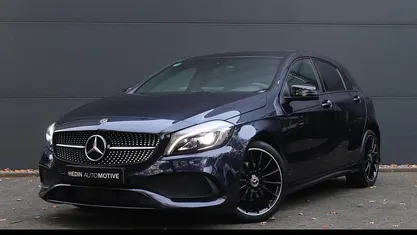 Blauw Gebruikt 2018 Mercedes A180 Ambition Hatchback | € 18.745 (Eerlijke prijs)