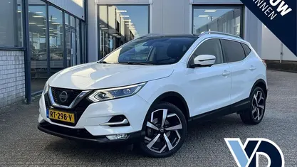 Wit Occasion 2018 Nissan Qashqai Tekna SUV | € 17.945 (Eerlijke prijs)
