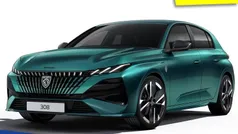 Blauw Nieuw 2025 Peugeot 308 GT Hatchback | € 39.888 (Goede deal)