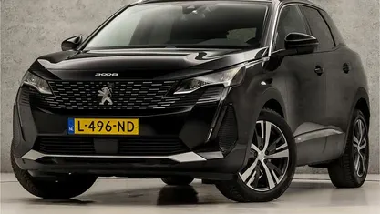 Zwart Occasion 2021 Peugeot 3008 Allure SUV | € 16.445 (Eerlijke prijs)