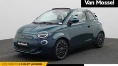 Groen Gebruikt 2023 Fiat 500e La Prima Cabriolet | € 25.900 (Eerlijke prijs)