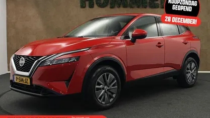 Rood Gebruikt 2022 Nissan Qashqai Visia SUV | € 22.645 (Super prijs)
