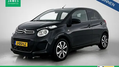 Zwart Gebruikt 2020 Citroën C1 Shine Hatchback | € 7.945 (Eerlijke prijs)