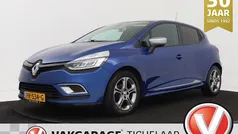 Blauw, metallic lak Gebruikt 2017 Renault Clio IV GT-Line Hatchback | € 9.899 (Eerlijke prijs)