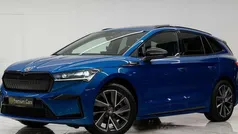 Blauw Gebruikt 2022 Skoda Enyaq iV SportLine SUV | € 37.900 (Eerlijke prijs)