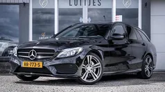 Zwart Gebruikt 2018 Mercedes C180 AMG Stationwagen | € 22.500 (Eerlijke prijs)