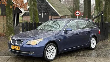 Occasion BMW 520 163 PK (119 kW) 2008 Blauw Stationwagen