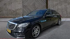 Zwart Gebruikt 2018 Mercedes S350 AMG line Sedan | € 34.950