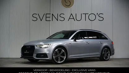 Occasion Audi A4 Black Edition 150 PK (110 kW) 2017 Zilver Stationwagen