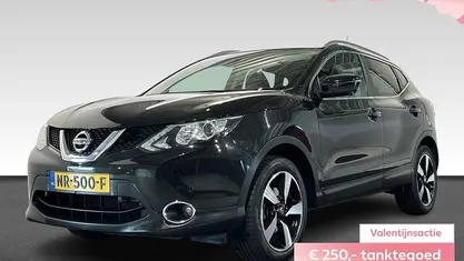 Zwart Occasion 2017 Nissan Qashqai N-Connecta SUV | € 13.895 (Goede deal)