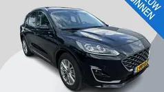 Zwart Gebruikt 2021 Ford Kuga Vignale SUV | € 28.450 (Eerlijke prijs)