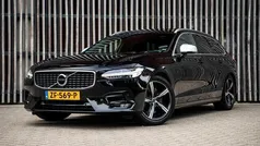 Zwart Gebruikt 2019 Volvo V90 R-Design Stationwagen | € 29.950 (Eerlijke prijs)