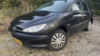 Occasion Peugeot 206 75 PK (55 kW) 2004 Zwart (metallic) Stationwagen