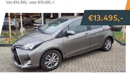 Gebruikt 2016 Toyota Yaris Hybrid Hatchback | € 13.495 (Eerlijke prijs)