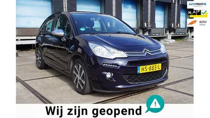 Blauw Gebruikt 2016 Citroën C3 PureTech Hatchback | € 7.495 (Eerlijke prijs)