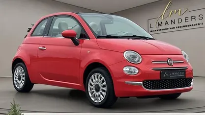 Rood Gebruikt 2018 Fiat 500C Lounge Cabriolet | € 10.995 (Goede deal)