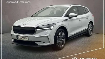 Wit Gebruikt 2023 Skoda Enyaq iV Business Line SUV | € 28.900 (Goede deal)