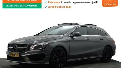 Grijs metallic Occasion 2016 Mercedes CLA180 Shooting Brake Prestige Stationwagen | € 19.900 (Super prijs)