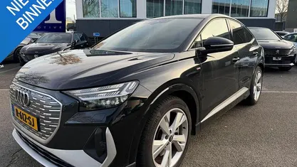 Zwart Gebruikt 2022 Audi Q4 Sportback e-tron S-Line SUV | € 37.770 (Eerlijke prijs)