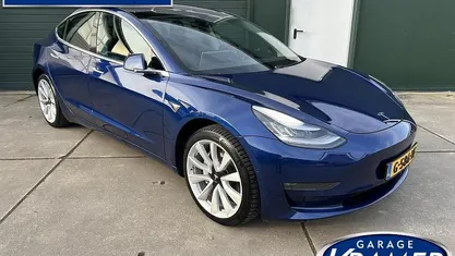 Occasion Tesla Model 3 Long Range AWD 366 kW (498 PK) 2019 Blauw Sedan