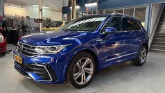 Blauw Gebruikt 2022 VW Tiguan R-line SUV | € 36.850 (Eerlijke prijs)