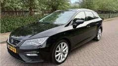 Zwart Gebruikt 2017 Seat Leon ST FR Stationwagen | € 8.195 (Super prijs)