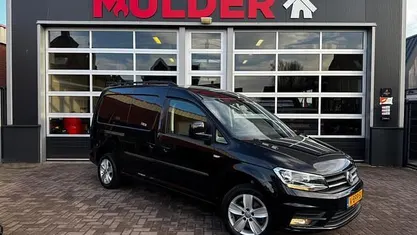 Occasion VW Caddy Maxi Highline 150 PK (110 kW) 2018 Zwart (metallic) MPV