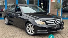 Zwart Gebruikt 2012 Mercedes C180 Elegance Sedan | € 9.950 (Eerlijke prijs)