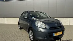 Grijs, metallic lak Gebruikt 2011 Nissan Micra Acenta Hatchback | € 2.795 (Goede deal)