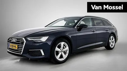 Occasion Audi A6 Design 300 PK (220 kW) 2022 Blauw Stationwagen