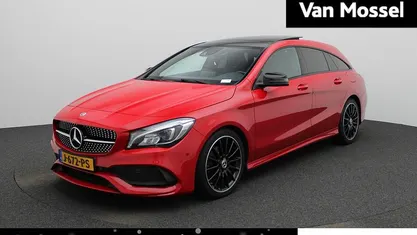 Rood Occasion 2019 Mercedes CLA180 Shooting Brake Business Stationwagen | € 23.900 (Super prijs)