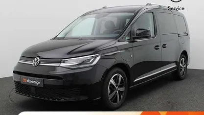 Zwart Nieuw 2025 VW Caddy Maxi Style MPV | € 43.445 (Eerlijke prijs)