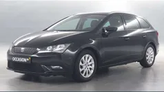 Zwart, metallic lak Gebruikt 2016 Seat Leon ST CONNECT Stationwagen | € 11.850 (Eerlijke prijs)