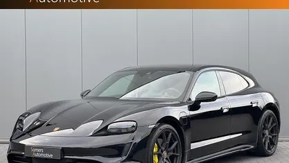 Occasion Porsche Taycan Performance Package 319 kW (435 PK) 2022 Zwart (metallic) Stationwagen