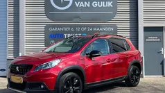 Rood Gebruikt 2018 Peugeot 2008 GT-line SUV | € 11.995 (Eerlijke prijs)