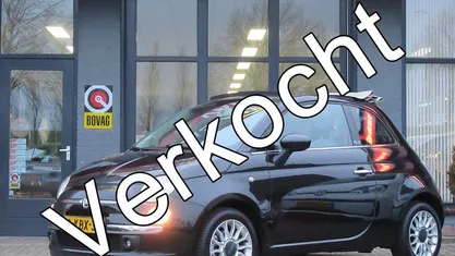 Occasion Fiat 500C Lounge 86 PK (63 kW) 2012 Zwart Cabriolet