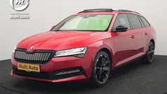 Rood Gebruikt 2021 Skoda Superb Business Line Stationwagen | € 28.740 (Eerlijke prijs)
