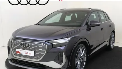 Occasion Audi Q4 e-tron Basis 220 kW (300 PK) 2021 Paars (metallic) SUV