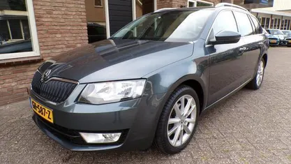 Occasion Skoda Octavia G-TEC Business Line 110 PK (80 kW) 2015 Grijs Stationwagen