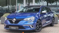 Blauw Gebruikt 2017 Renault Mégane GrandTour GT Stationwagen | € 17.900 (Eerlijke prijs)