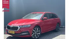 Rood, metallic lak Gebruikt 2021 Skoda Octavia Business Line Stationwagen | € 24.899 (Eerlijke prijs)