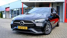 Zwart Gebruikt 2022 Mercedes C180 AMG line Stationwagen | € 32.850 (Eerlijke prijs)