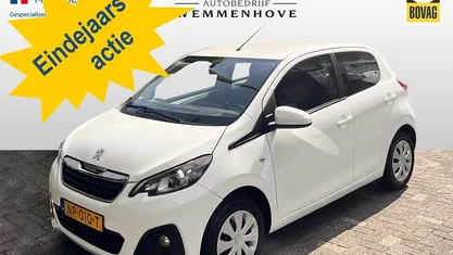 Wit Gebruikt 2017 Peugeot 108 Active Hatchback | € 5.845 (Eerlijke prijs)